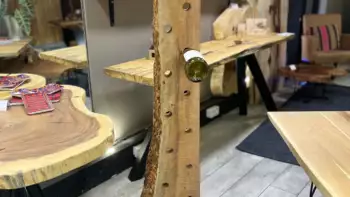 porte-bouteilles en manguier massif 16 emplacements – Mazawood