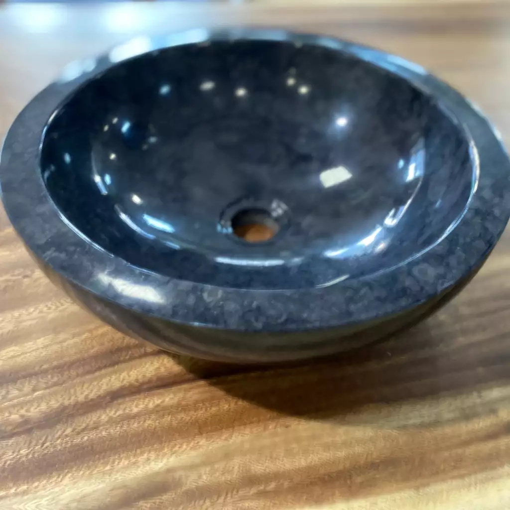 Vasque en marbre noir - Mazawood