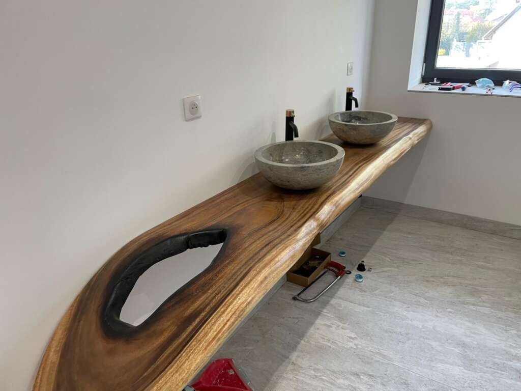 Meuble double vasque sur mesure