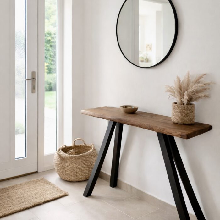 Console en noyer