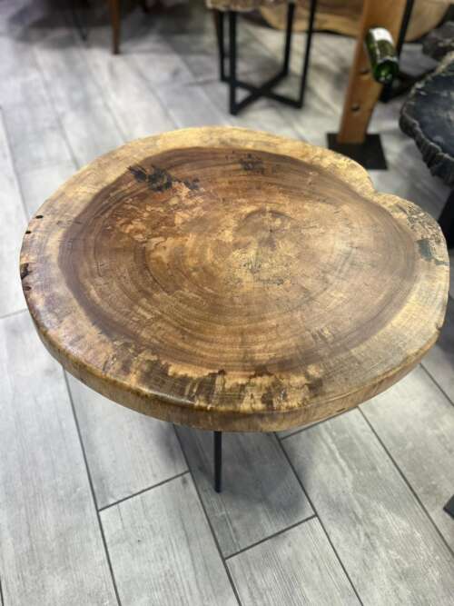 Plateau en bois suar finition mate soyeuse