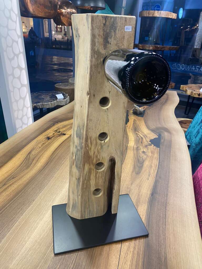 range bouteilles en bois massif 5 emplacements – Mazawood