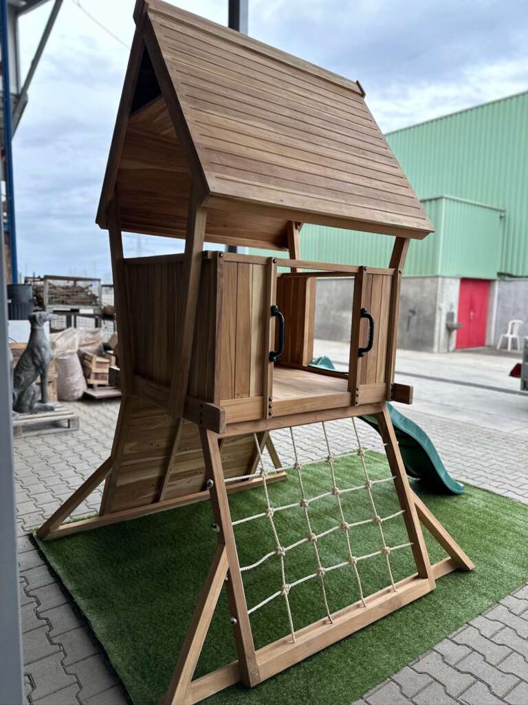Jeux d’extérieur artisanaux en bois pour enfants à partir de 3 ans