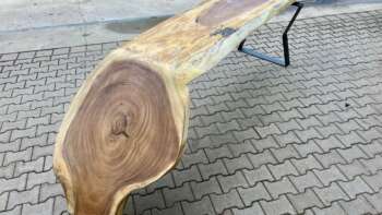 Bureau design organique en suar massif Mazawood