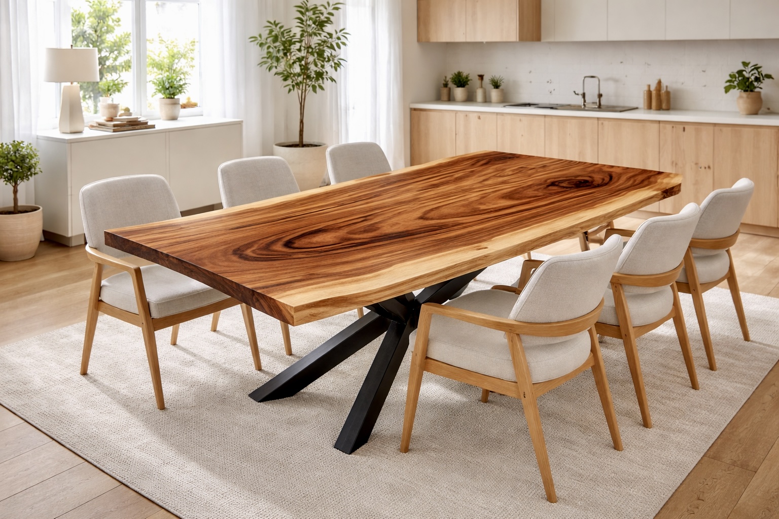 Plateau en suar massif T7