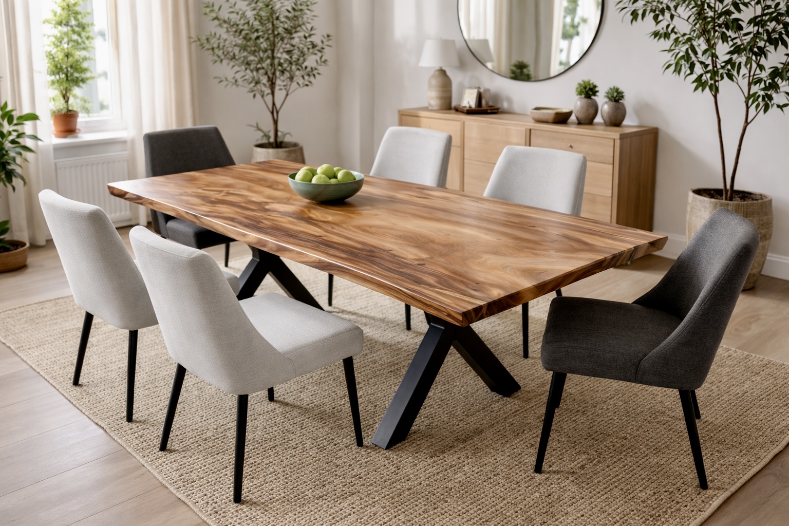 Plateau en suar massif T13