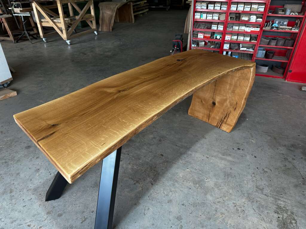 Bureau en bois sur mesure – fabrication artisanale