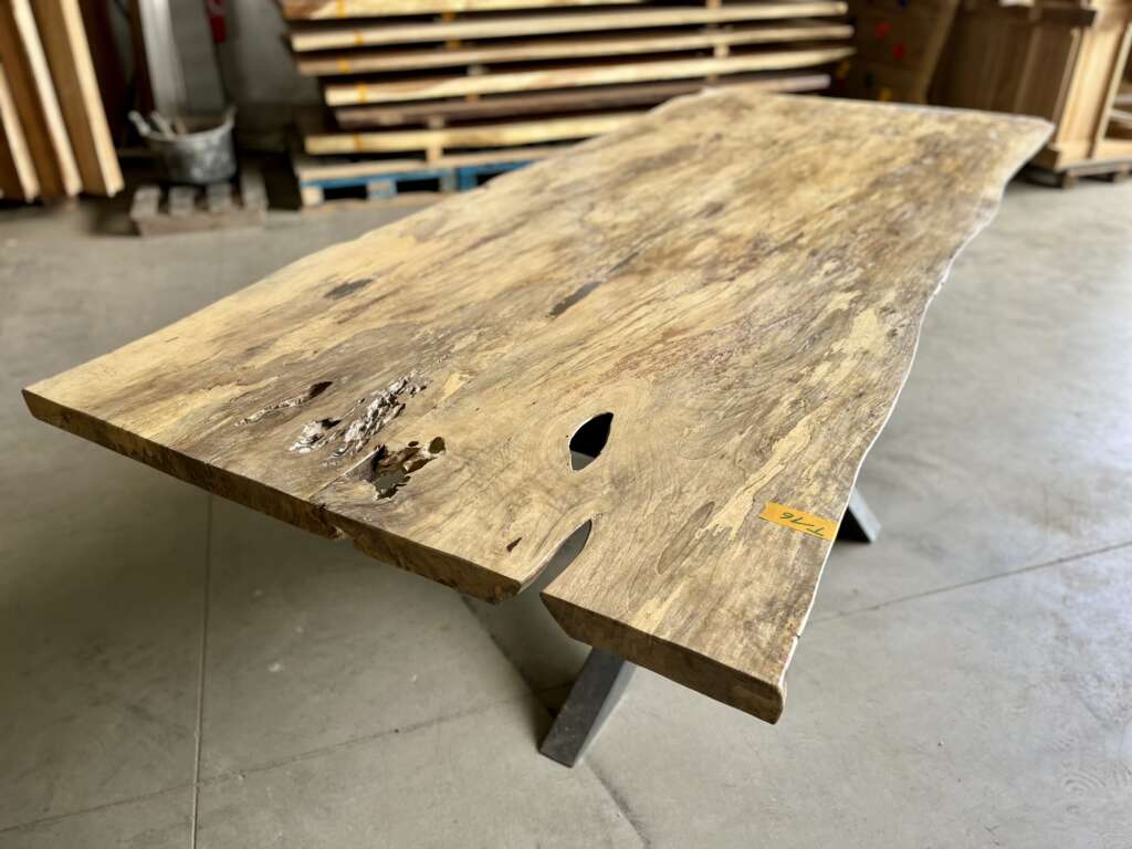 Plateau en palissandre des Indes T16 – table haut de gamme 270 cm