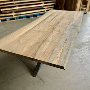 Plateau en teck massif T10 250 cm pour table sur mesure