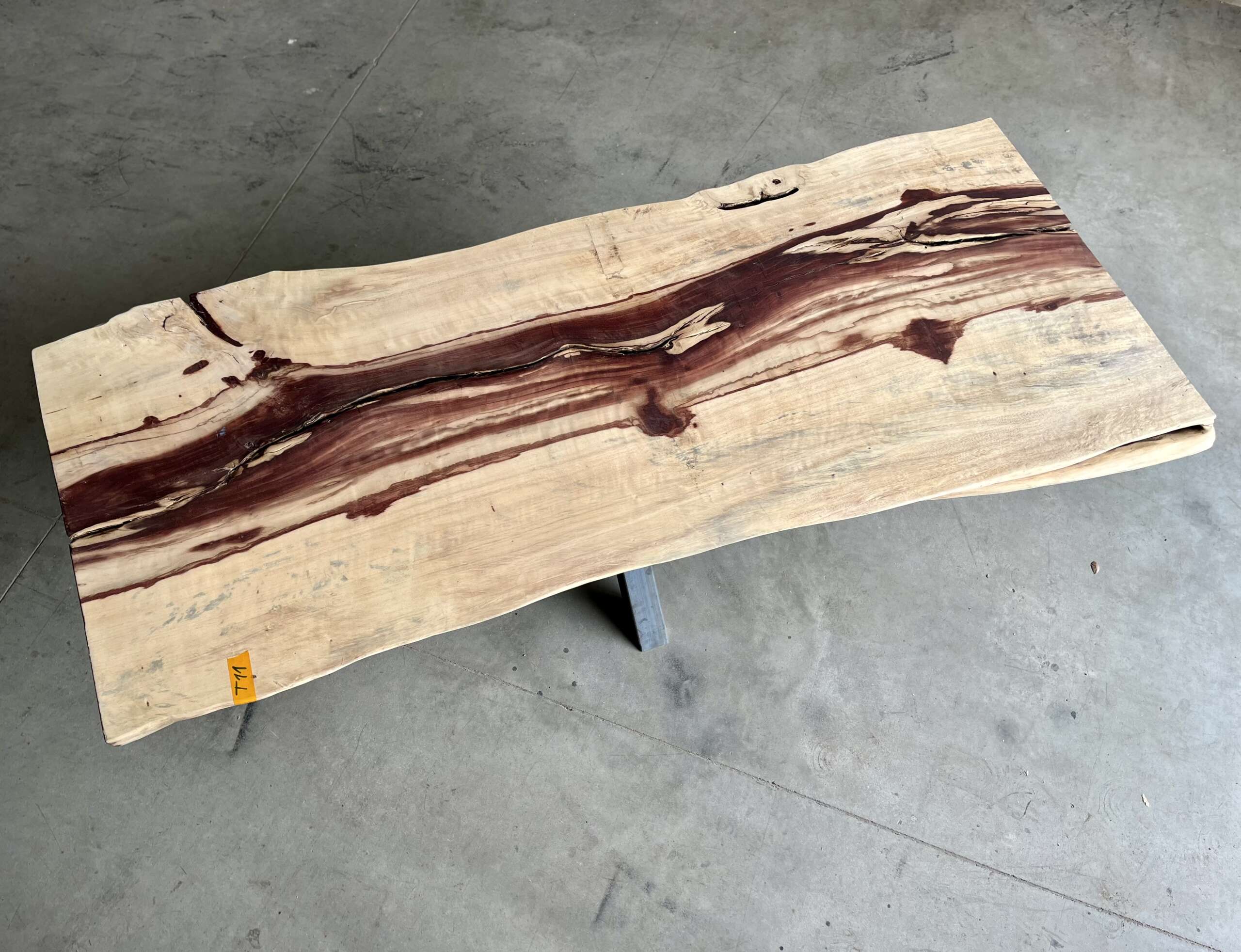 Table de réunion sur mesure en palissandre massif T11