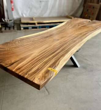 Table de réunion sur mesure en suar massif modèle T5