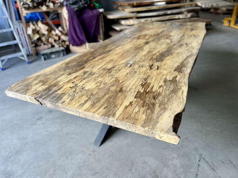 Table de réunion design en palissandre massif modèle T16