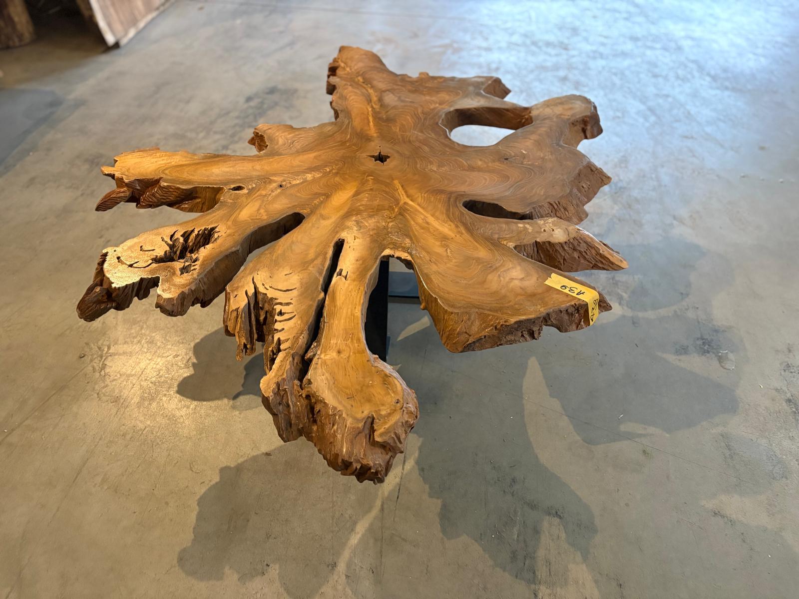 Table basse en teck massif A39