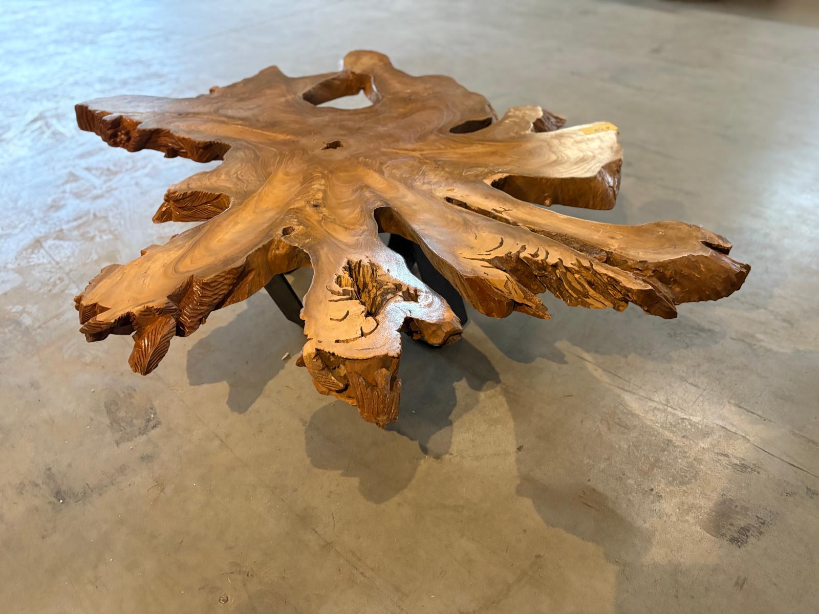 Table basse en teck massif A39 – Image 2