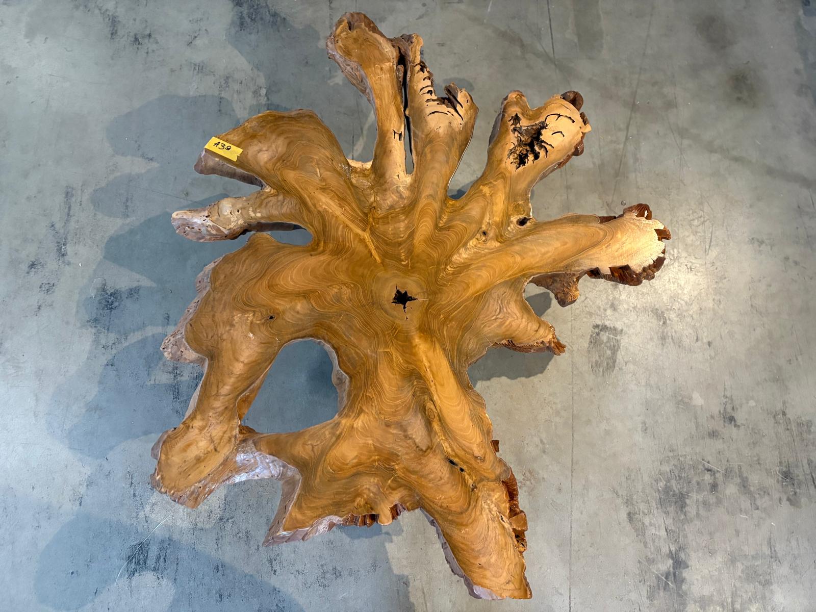 Table basse en teck massif A39 – Image 4