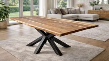 Table à manger en teck massif T19