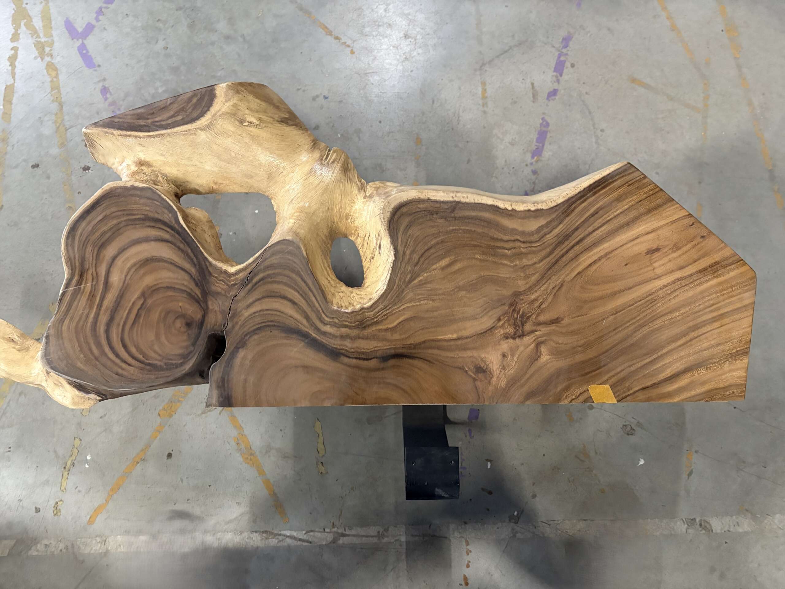 Plan en suar massif — Console, bureau, salle de bain, meuble TV – Image 4