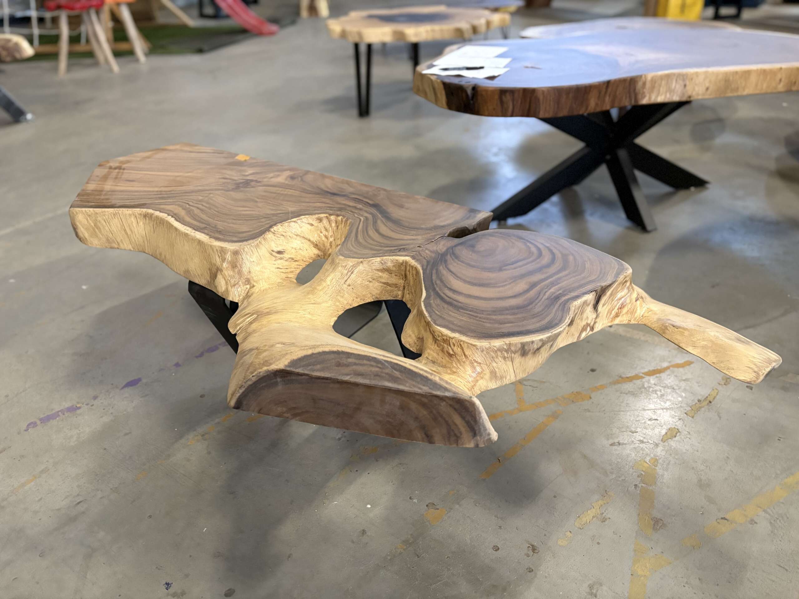 Plan en suar massif — Console, bureau, salle de bain, meuble TV – Image 3