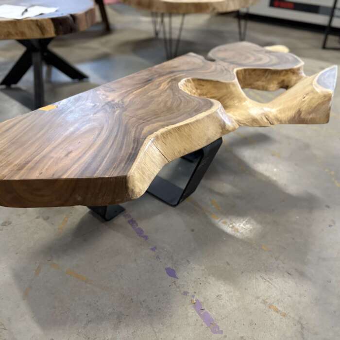 Console en suar massif sur mesure