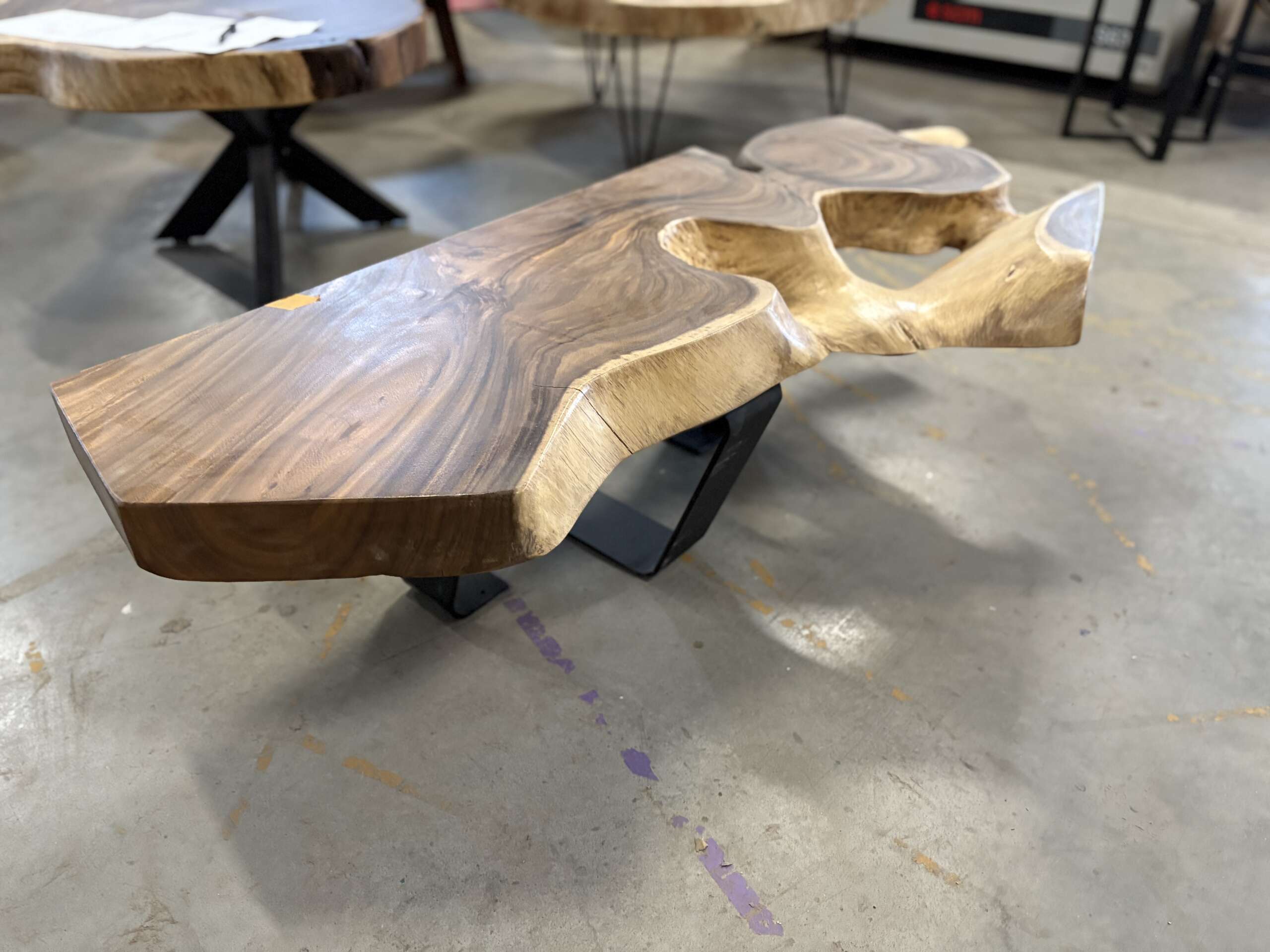 Plan en suar massif — Console, bureau, salle de bain, meuble TV