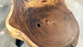 table basse en suar massif