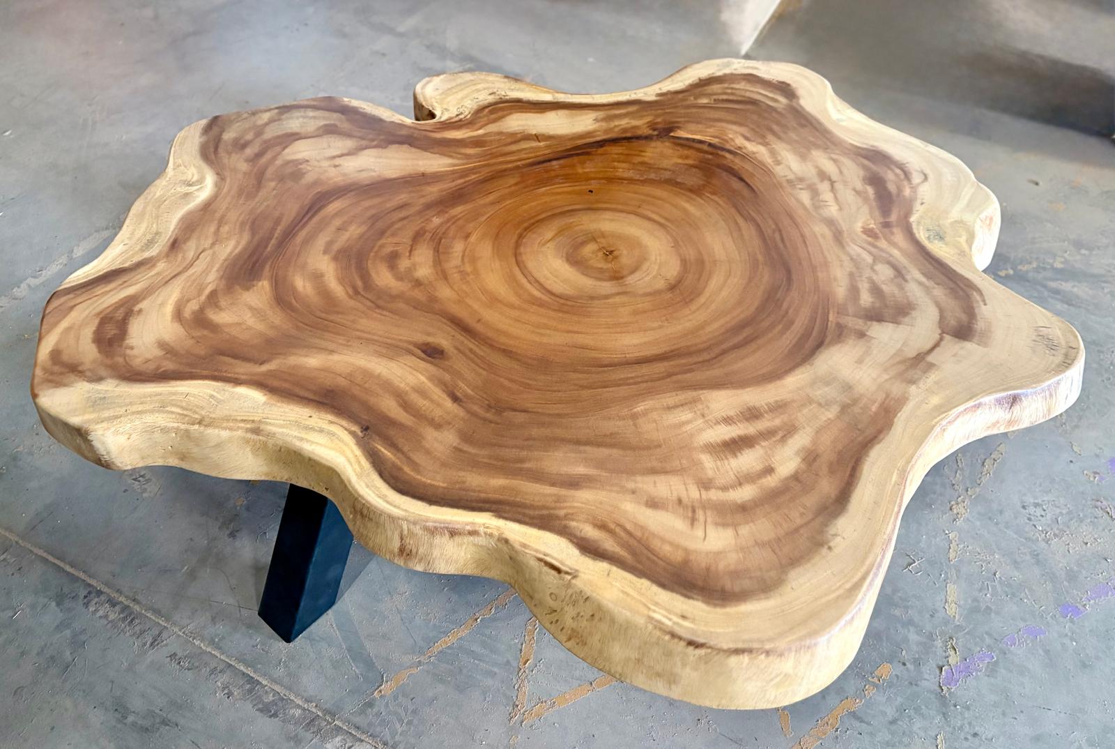 table basse en suar massif 145 cm