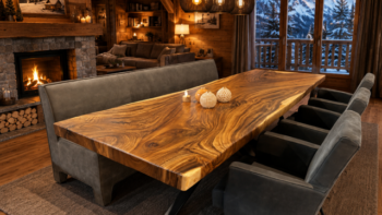 table à manger en suar massif
