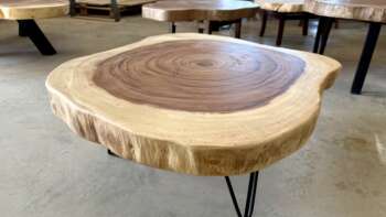 table basse en suar massif